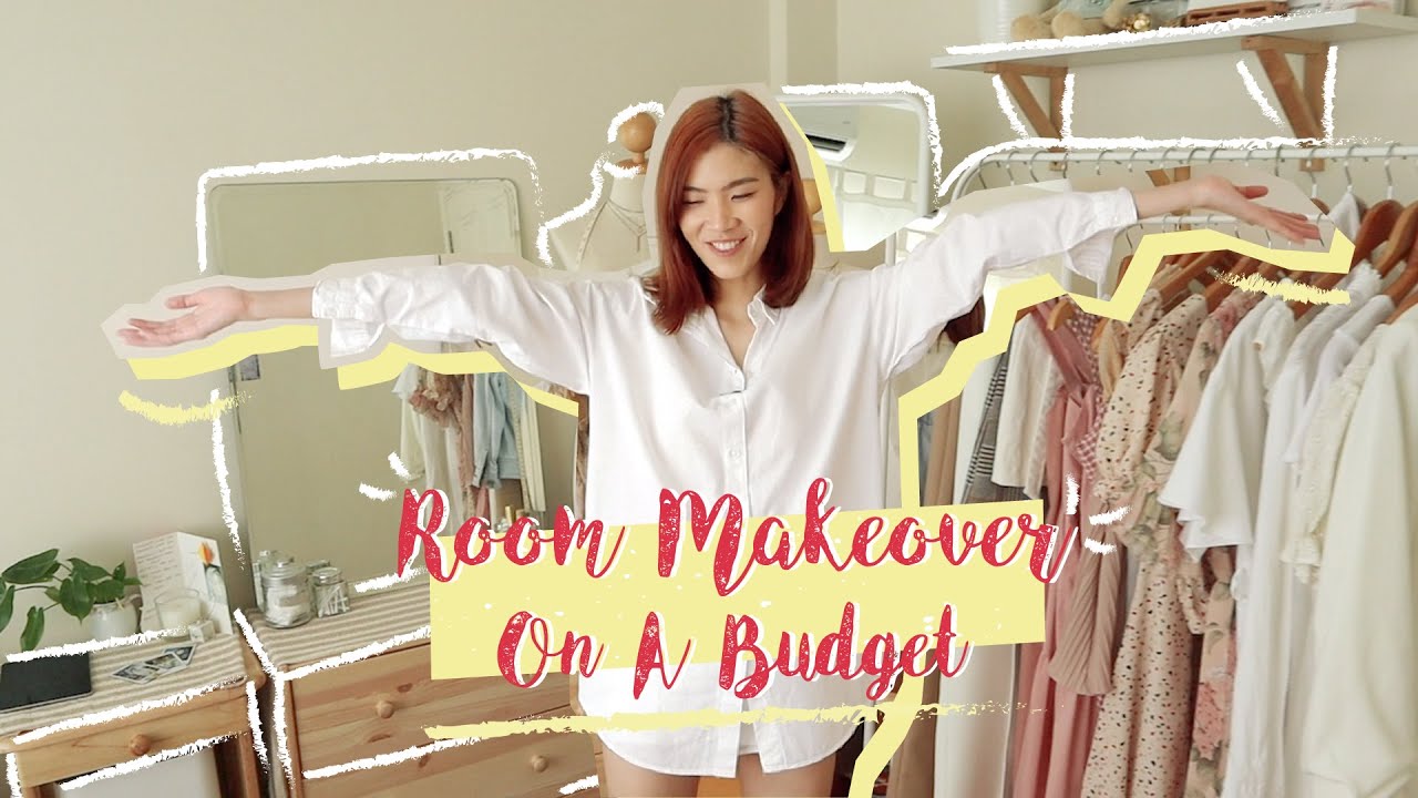 แต่งห้องนอนจิ๋ว..ในงบไม่ถึงหมื่น! | Redoing my room | On A Budget