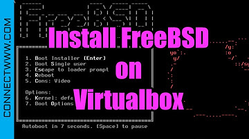 How to Install FreeBSD on Virtualbox