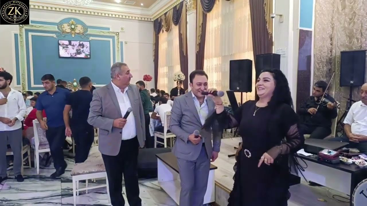 Toyumuz başladı. Ziyadxan Kəlbəcərli Pərvanə Özcan Göyçay toyu