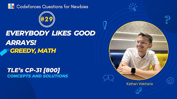 Everybody Likes Good Arrays! | Codeforces | @TLE_Eliminators 