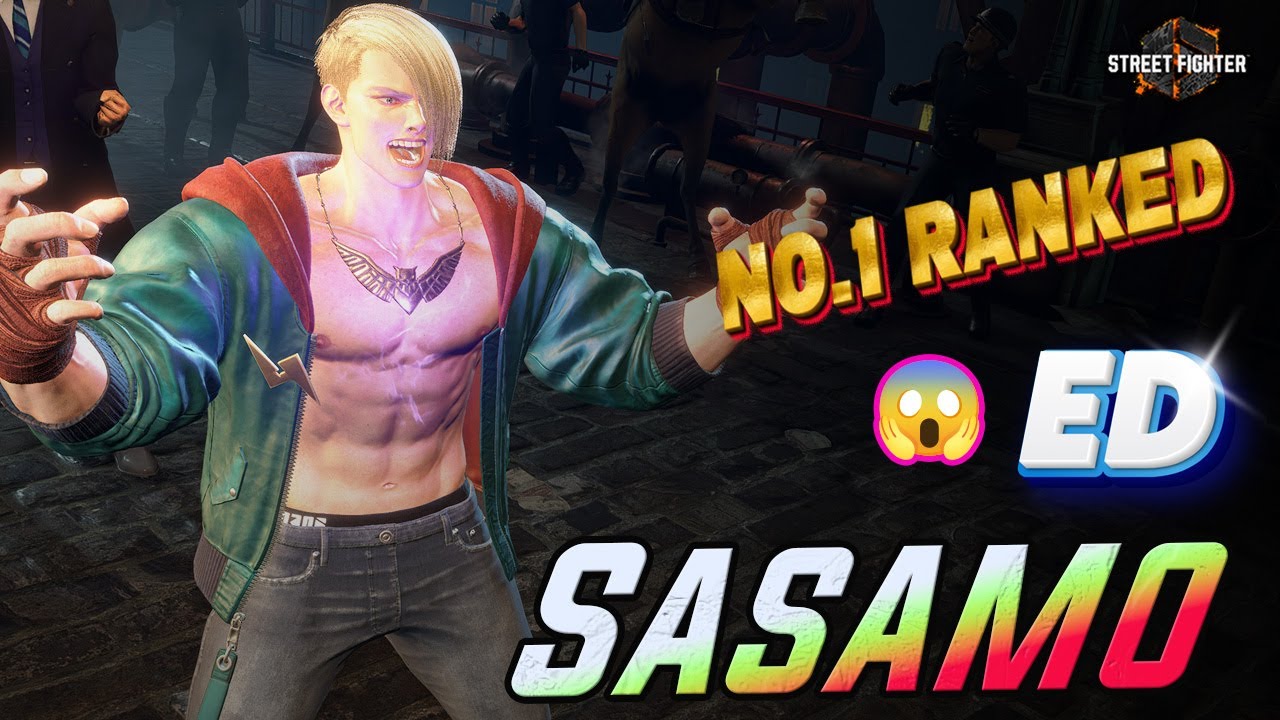 SF6 🔥 No.1 Ranked SASAMO ED Strong Big Damaged Hitter 👊🎮 Street Fighter 6 High-Level Gameplay