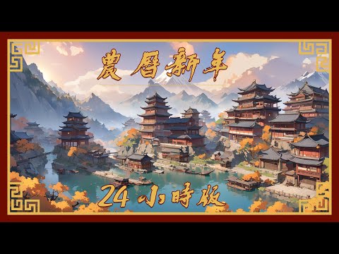 Relaxing Chinese Music Special Edition VOl.3🐉【24Hour】【農曆新年】🐉