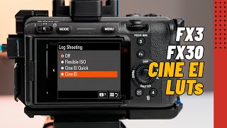 EXPLICACIÓN DEL CINE EI -  Actualización Sony FX3 (2.0) y FX30