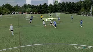 u12 NCFC Flyers vs WFC Gold North - game analysis