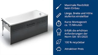 Schmidlin INFINITY Badewannentraeger