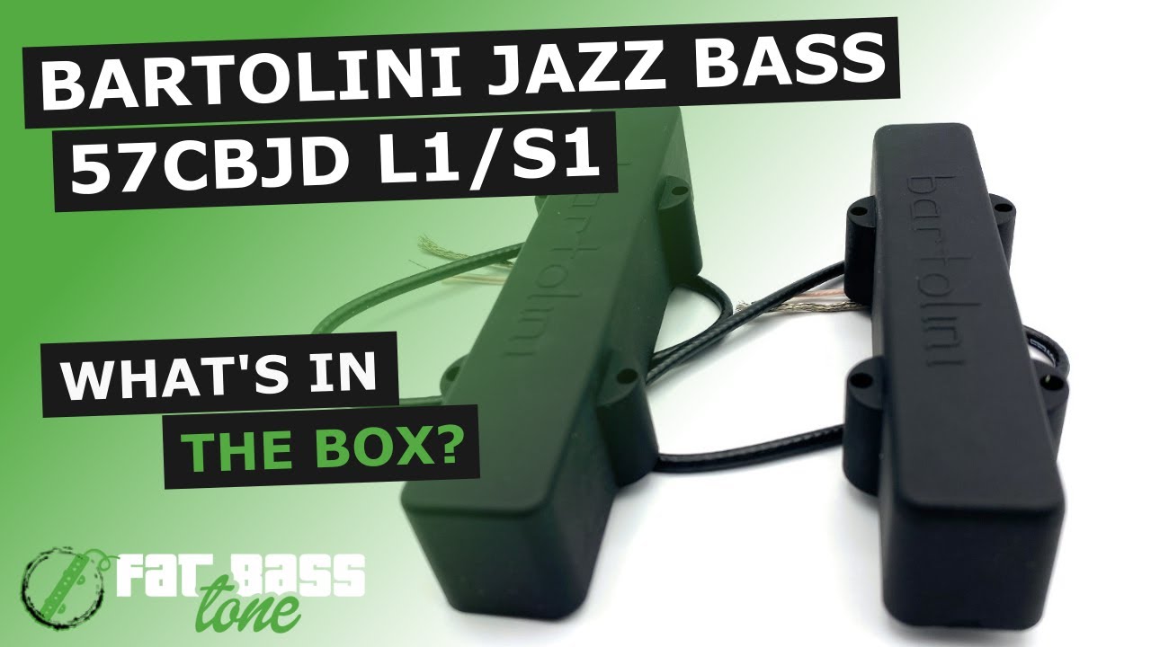 Bartolini 57CBJD L1/S1 5 String Jazz Bass® Pickup Set: What’s In The Box (A Close-Up Look)