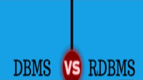 DBMS VS RDBMS IN TAMIL