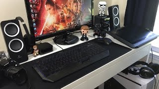 Here is a mini desk tour of my new workstation and 4k video editing pc
setup as well some the gear in setup. links to g...