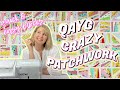 How to Quilt As You Go: How to make a CRAZY Patchwork Quilt!