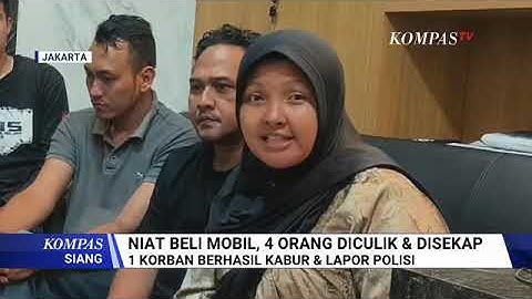 Fakta Penculikan Bermodus Jual Beli Mobil: Korban Larikan Diri, 9 Orang Jadi Tersangka