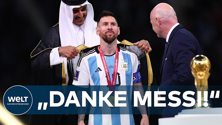 ARGENTINIEN GEWINNT KATAR-WM: "Der beste Spieler der Welt ist Weltmeister geworden"