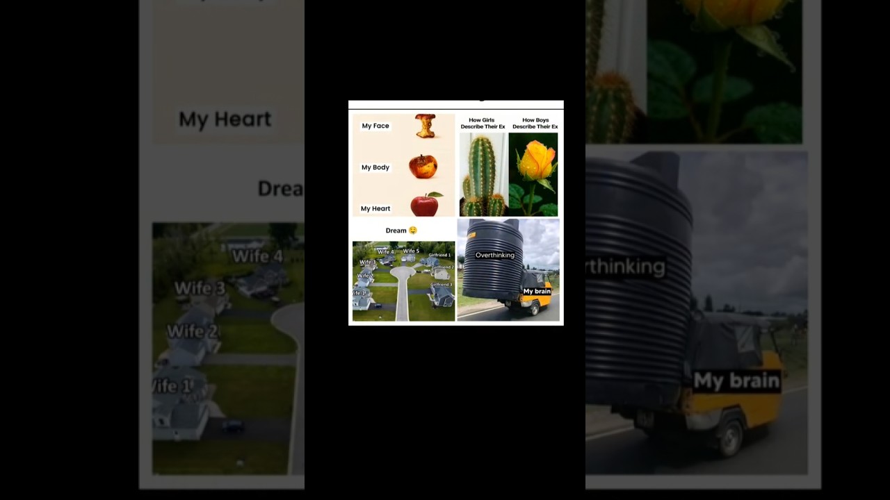 😅 When Overthinking Takes Over Your Brain 💀 | Funny Meme Compilation 😂 