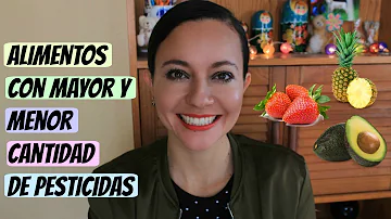 ¿Qué verduras tienen más pesticidas?