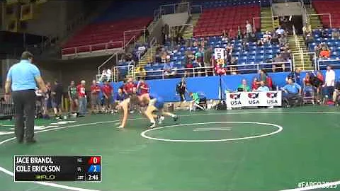 152 Champ. Round 2 - Cole Erickson (Iowa) vs. Jace...