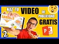 COMO HACER UN VIDEO PUBLICITARIO EN POWER POINT (parte 2)