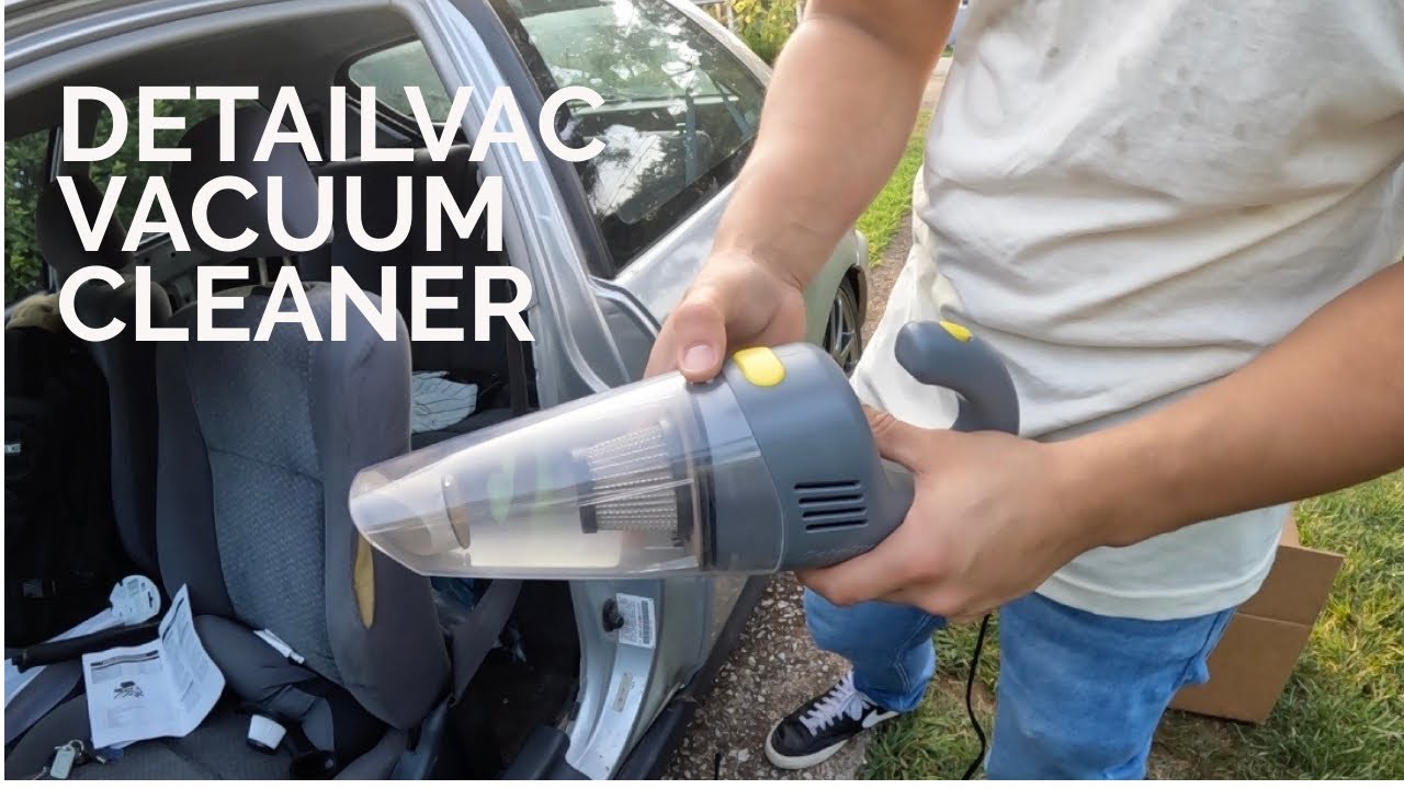 Chemical Guys Corded Handheld DetailVac Vacuum Cleaner Review YouTube