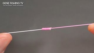 Smooth Strong Fishing Knot for Mono to Monofilament Leader by Gene Fishing TV 14,477 views 3 months ago 3 minutes, 25 seconds