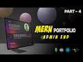 Completing Admin Dashboard of MERN Stack Portfolio Site | Part-4
