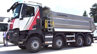 2023 Renault Trucks K 480 8x4 Tipper Truck - Interior, Exterior, Walkaround - Truck Expo