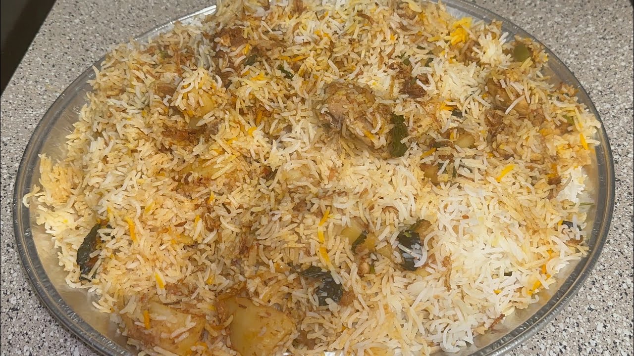 برياني الدجاج خطوة بخطوة.. الطعم اللي الكل يعشقه! 🍗😋