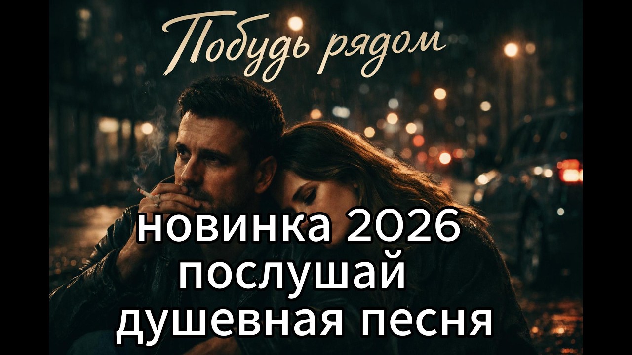 Побудь рядом — Эта песня попадает прямо в сердце | Новинка 2026