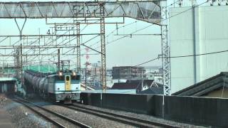 EF65-2127牽引 4074ﾚ 西浦和駅通過