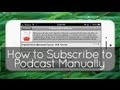 How to Subscribe to Podcast with Downcast