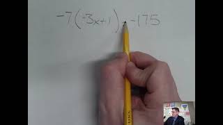 Two-Step Equations with Distribution