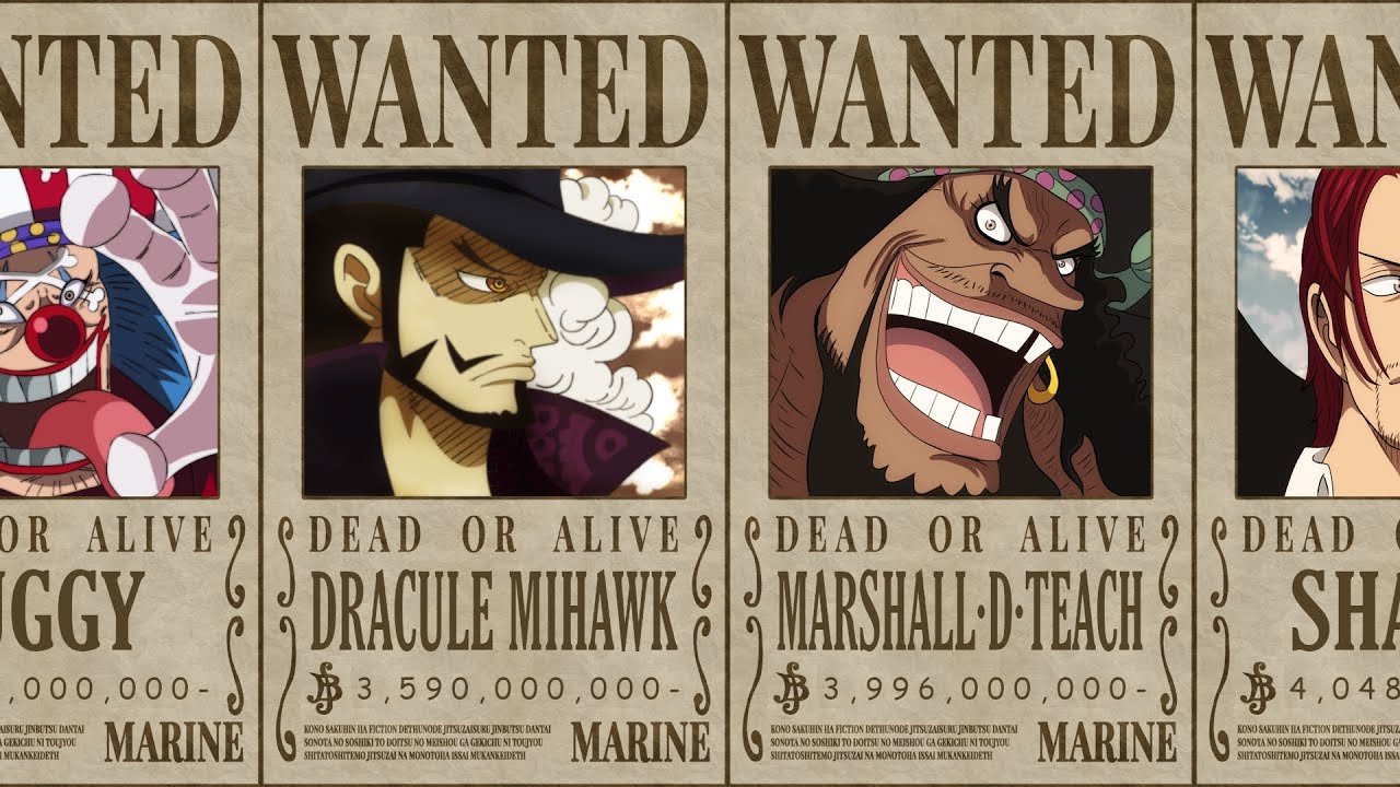 One Piece: 10 Pirates With The Craziest Bounties Revealed So Far - The  Illuminerdi