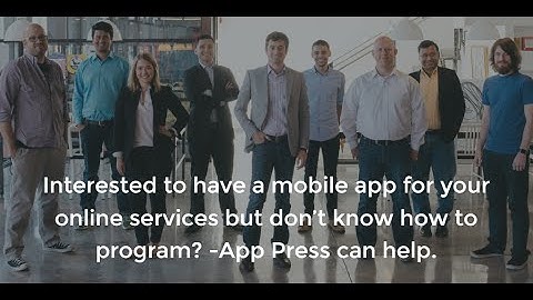 Web-based mobile authoring solution used to create, deploy and manage apps.