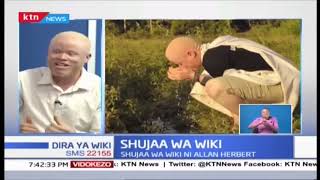 Kutana na Allan Herbert: Mpiga mpicha, mwanaharakati wa haki ya watu wenye albinism | Shujaa wa Wiki