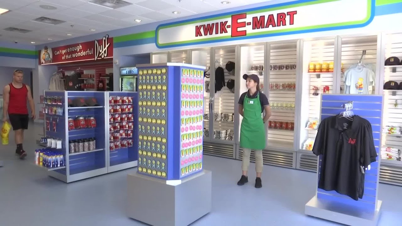 Simpsons Kwik E Mart Opens In Myrtle Beach YouTube