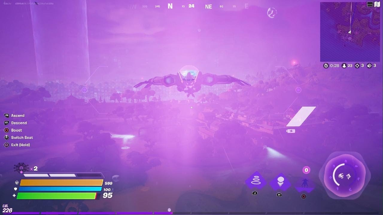 Fortnite UFO bug