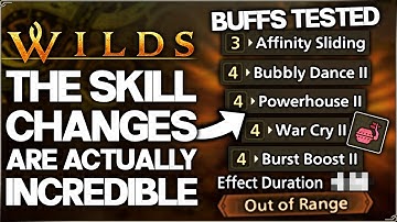 Monster Hunter Wilds - New Update Skill Buffs Are Almost OP - Skills Testing, Build & Best Guide!
