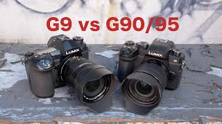 Lumix G9 vs G90/95 What is the difference?