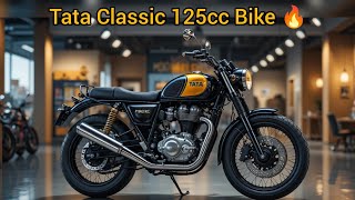 Tata Classic 125cc Bike 🔥 New Retro Style Bike | Price, Features &amp; Full Details | Classic Rider Hub