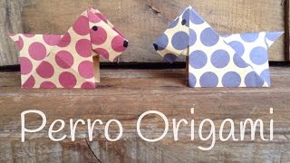 Perro De Origami Paso A Paso Origami Facil Para Ninos