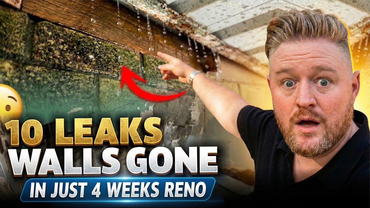 This Australian House Transformation Is Insane 😱 4 Weeks. 10 Leaks. Walls Gone