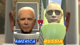 America vs Russia Skibidi Toilet