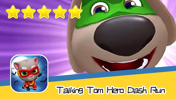 Talking Tom Hero Dash Run DAY 266 Walkthrough Endless runner Save the world Recommend index five sta
