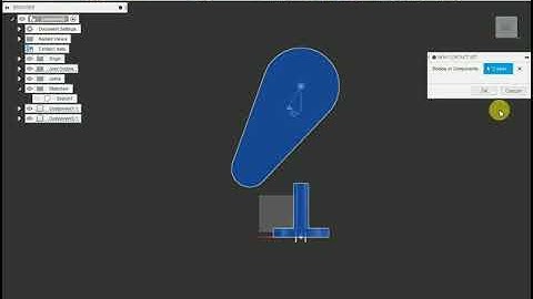 Cam and Follower motion study in Fusion 360