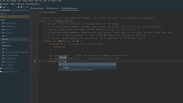 Java Technical Interview - Sum of Two Numbers Without Addition Operator