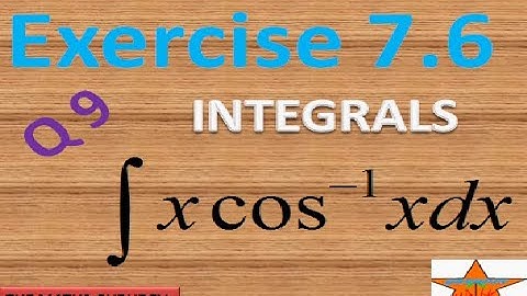 .EXERCISE 7.6 QUESTION 9, INTEGRALS, CLASS 12 MATHEMATICS, NCERT SOLUTIONS BY THE MATHS GURUDEV