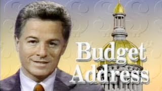 Gov. Jim Florio's NJ state budget address (1990)