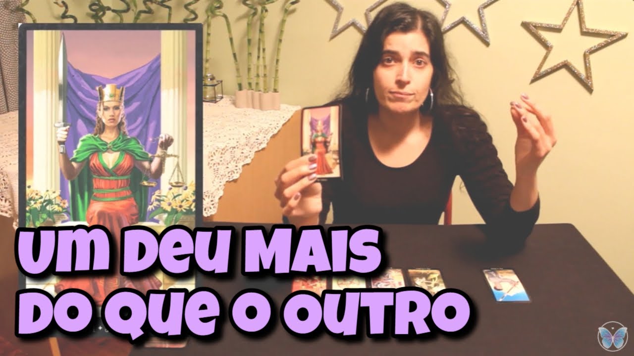 Um Deu Mais do Que o Outro (Amor) 💗 Leitura Tarot Oráculos