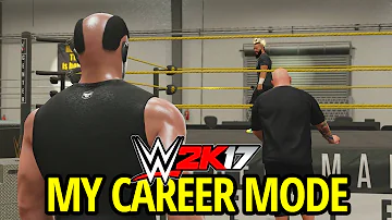 WWE 2K17 MY CAREER MODE - FULL TUTORIAL AND INTRO SCENES!!