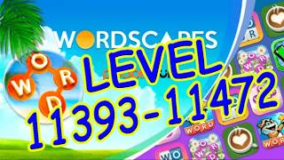 WordScapes Level 11393-11472 Answers | Master Level #64