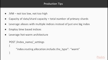 Mastering ElasticSearch : Production and Security Tips | packtpub.com