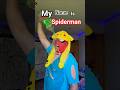 My Name Is Spiderman 😅 Brain Rot Super Hero Cosplay #shorts #comedy #memes #water