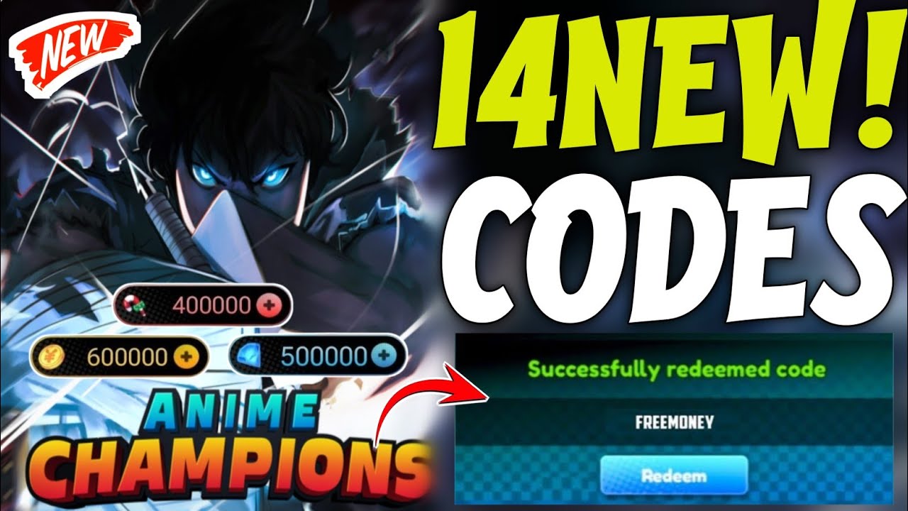 NEW ⚡ ALL WORKING CODES FOR ANIME CHAMPIONS SIMULATOR 2024! ROBLOX ...